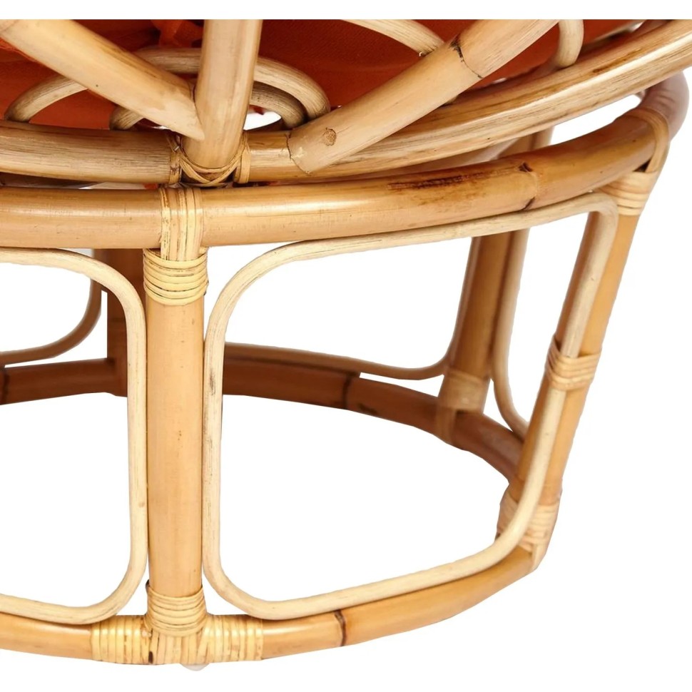 Кресло PAPASAN ECO P115-1/SP STD/ c под, ремеш /, натур, ткань Оран, С 23 Кресло PAPASAN ECO P115-1/SP STD/ c под, ремеш /, натур, ткань Оран, С 23