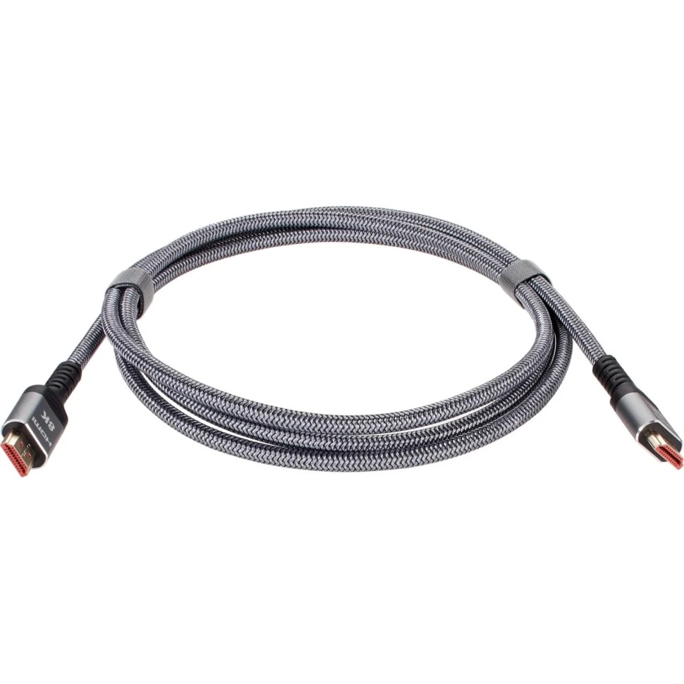 Кабель HDMI 19M/M,ver. 2.1 8KX60Hz (Econom) оплетка 2m iOpen &lt;ACG859A-2.0