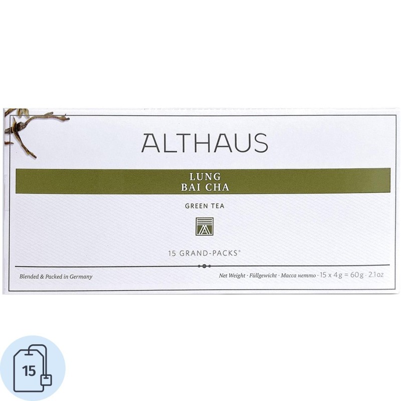 Чай Althaus Grand Pack Lung Bai Cha, 15пак TALTHB-GP0053
