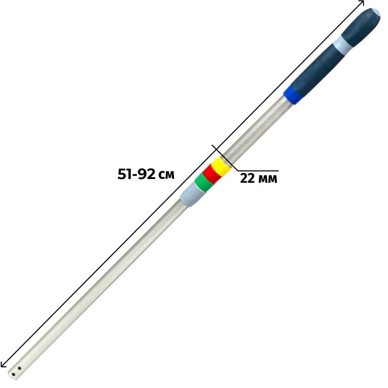 Рукоятка VP телескопическая 50-90см 111389