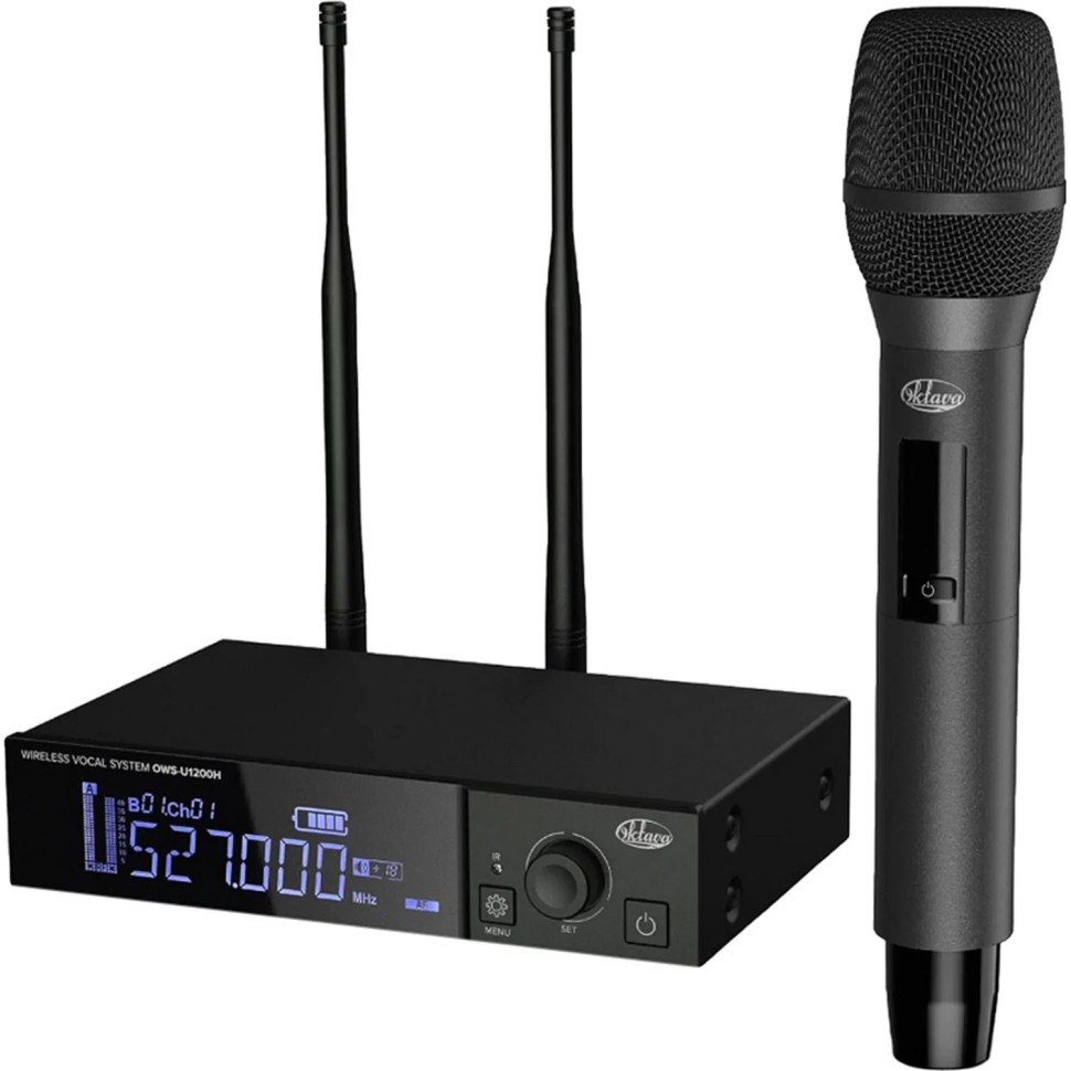 Радиосистема Октава OWS-U1200H Plus, 1-канальеая, приемник + мкф (ручн)