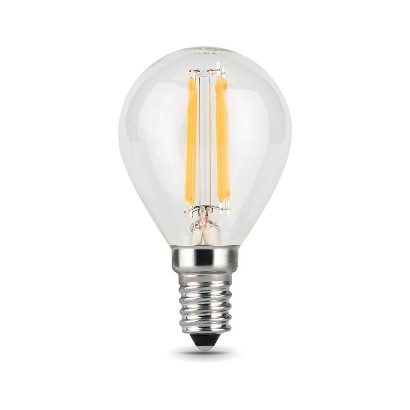 Лампа светодиодная Gauss LED Filament Шар E14 9Вт 680Лм 2700K (105801109)