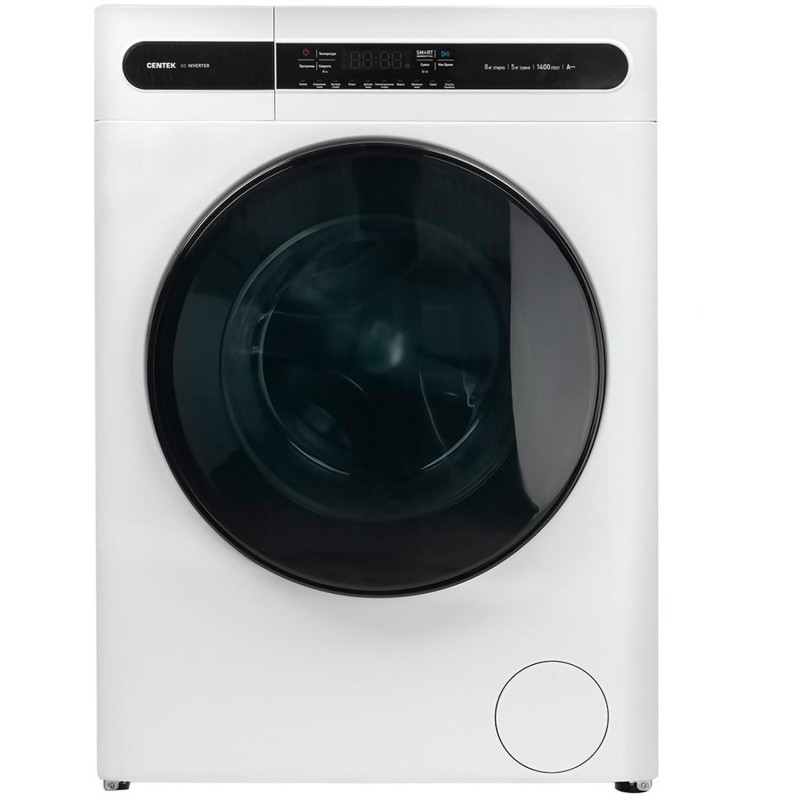 Стиральная машина  Centek CT-1951 1400/8кг/52см/11пр/ INVERTER /Сушка 5кг