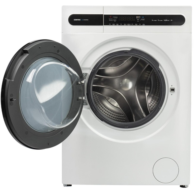 Стиральная машина  Centek CT-1951 1400/8кг/52см/11пр/ INVERTER /Сушка 5кг