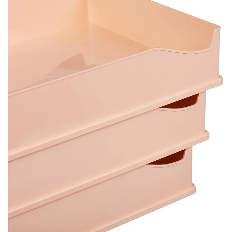 Лоток горизонтальный Exacompta Pastel coral 113261D