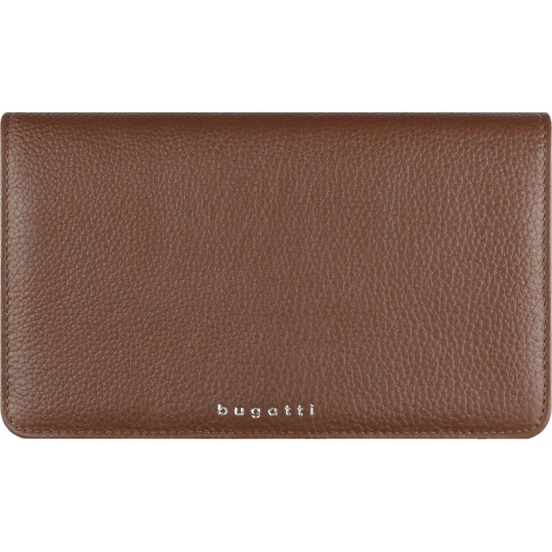 Кошелек жен BUGATTI Lady Top, коньячн,натур волов кож,19,5х2х11,2, 49610207