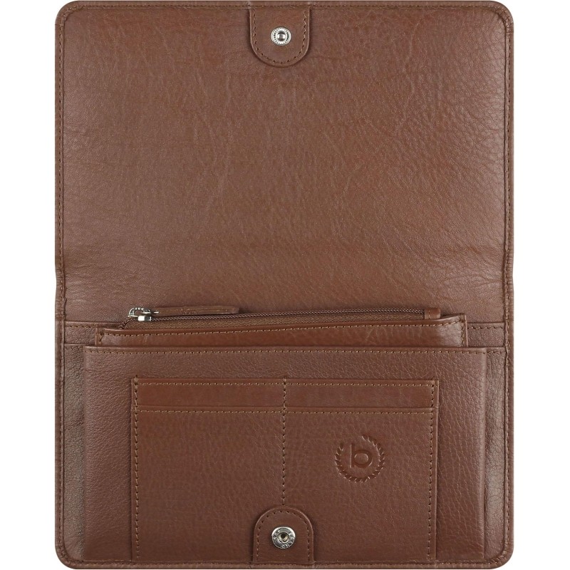 Кошелек жен BUGATTI Lady Top, коньячн,натур волов кож,19,5х2х11,2, 49610207