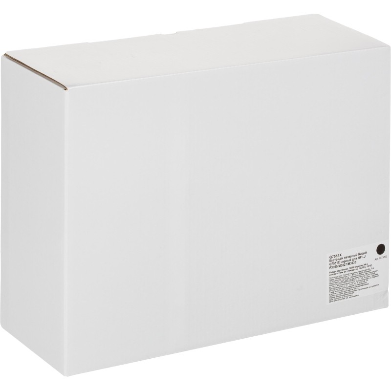 Картридж лазерный Retech Q7551X чер. для HP LJ P3005/M3027/M3035