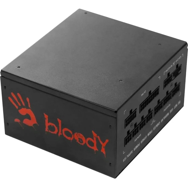 Блок питания Bloody (BD-PS850G-M)ATX 80+(20+4pin)APFC 120/fan Cab/Man