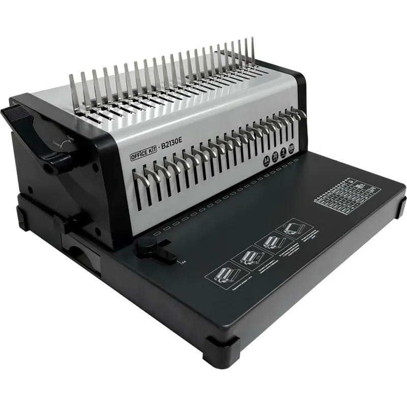 Брошюровщик Office Kit B2130E А4/А5, 35л./500л., пл.пружина
