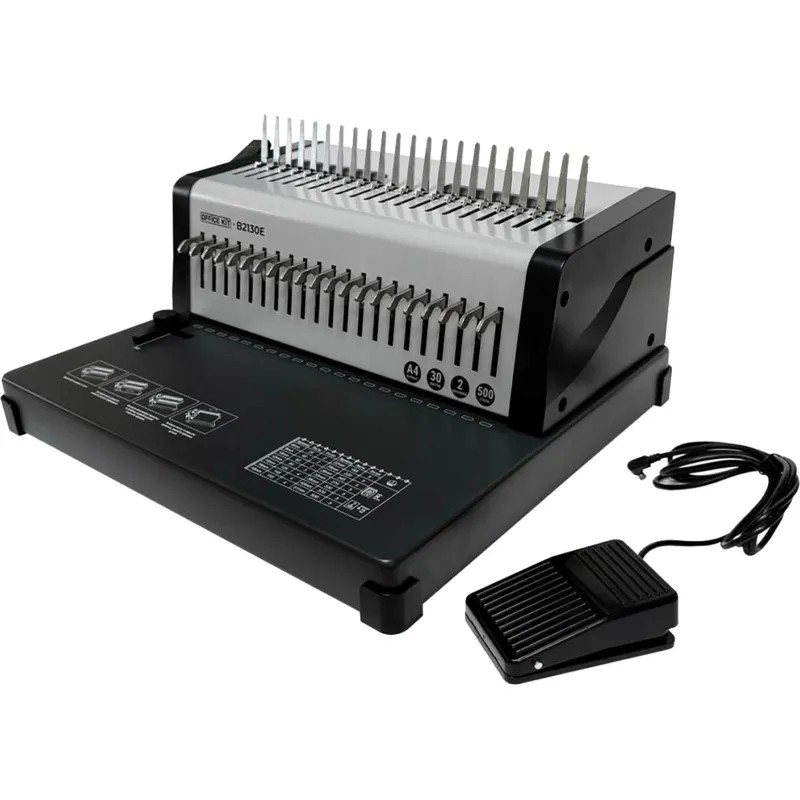 Брошюровщик Office Kit B2130E А4/А5, 35л./500л., пл.пружина