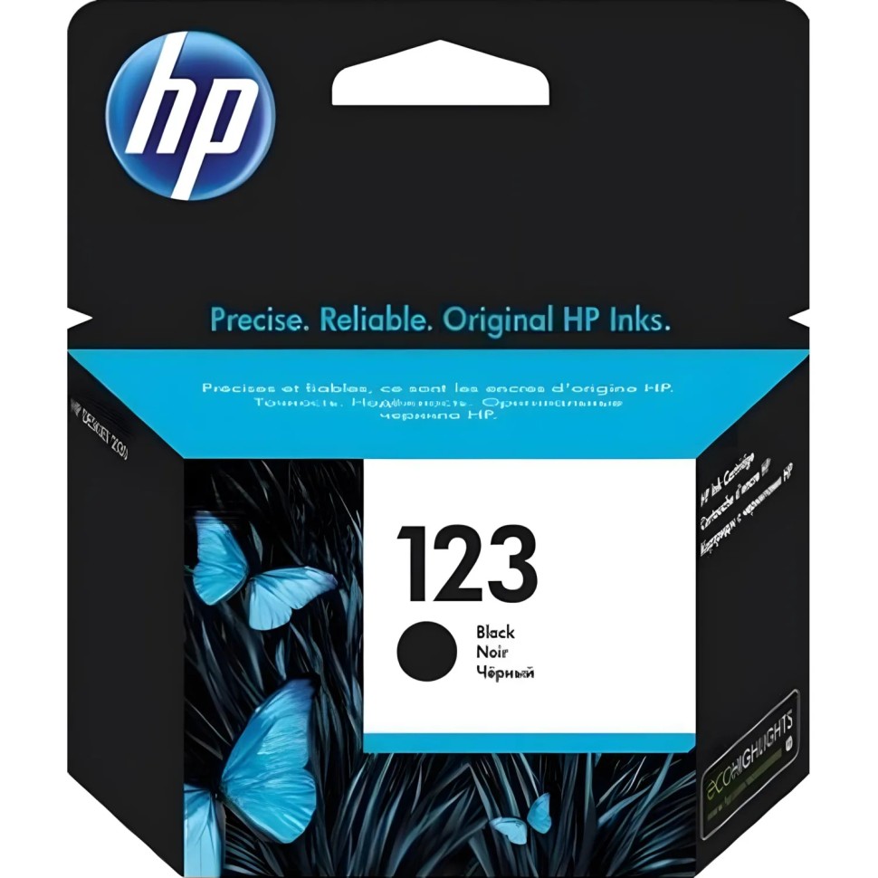 Картридж струйный HP 123 F6V17AE чер. для DL 2130 Картридж струйный HP 123 F6V17AE чер. для DL 2130