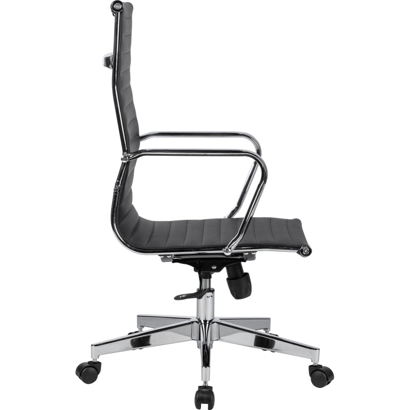 Кресло BN_Y_EChair-711 TPU к/з черный, хром