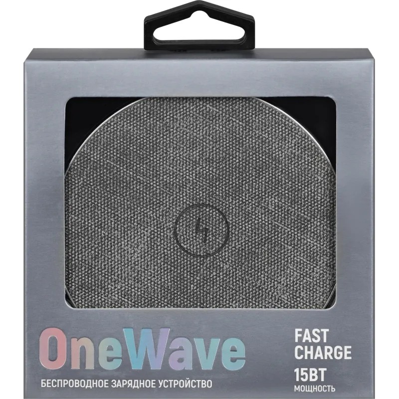 Зарядное устройство TFN OneWave, 15W сереб (TFN,TFN- QI15)