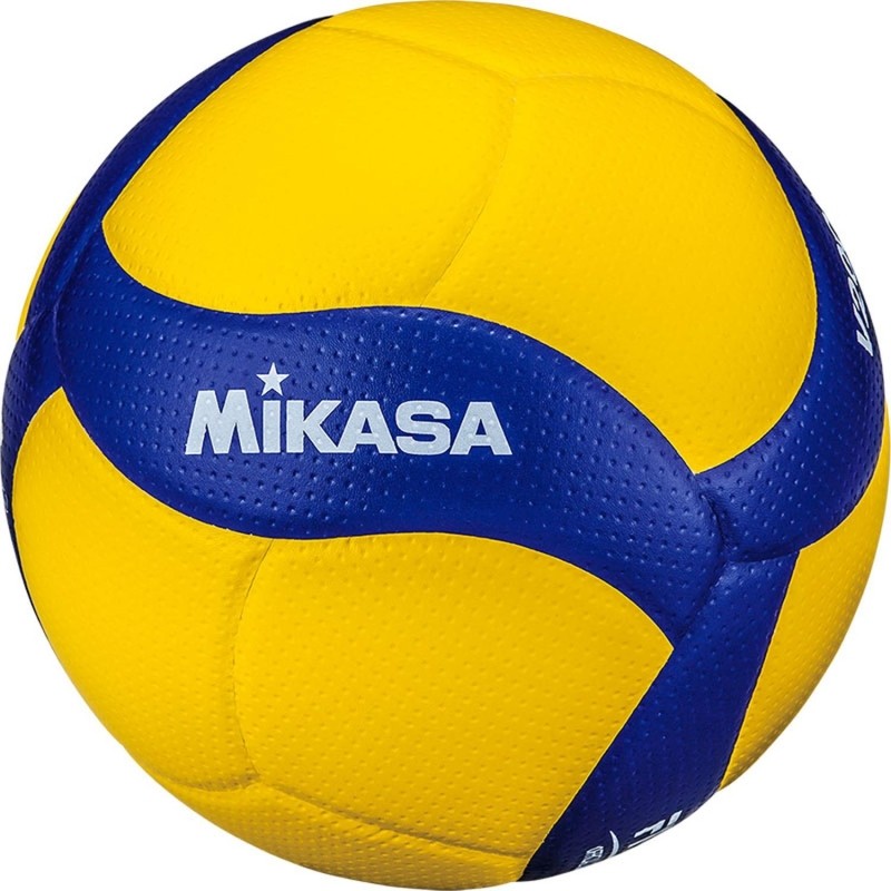 Мяч волейб. проф. MIKASA V200W, р. 5, оф. мяч FIVB  желто-синий