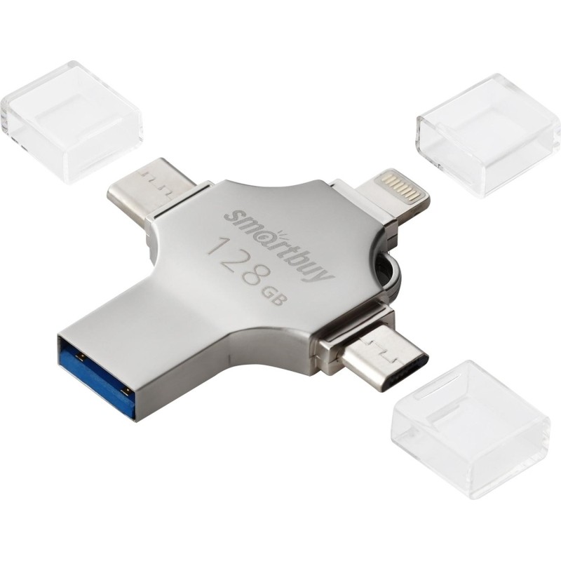 Флеш-память Smartbuy UFD 3.0 128GB MC15 Metal Quad (SB128GBMC15)