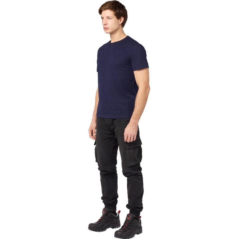 Футболка (160 г.) с кор.рукавом синяя 5XL(ЗД594075)
