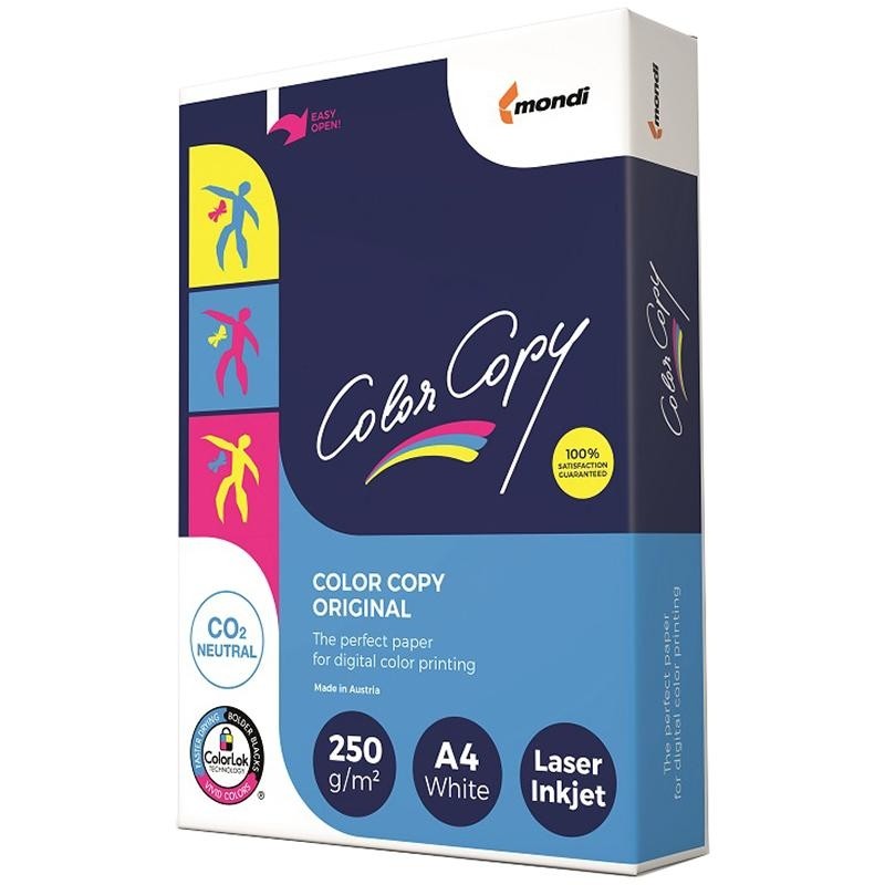Бумага для цв.лазер.печ. Color Copy (А4, 250 г/кв.м, 125 л)