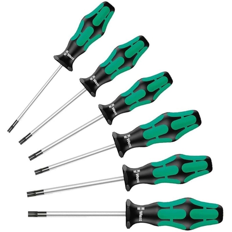 Набор отверток 6 предм. с подставкой WERA Kraftform Plus 367/6 TORX 028062