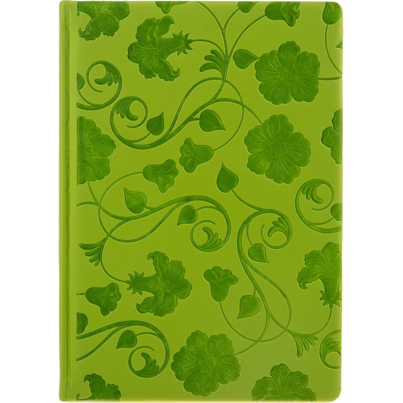 Ежедневник недатированный Attache Selection Campanula, А5, 160 л., салатов