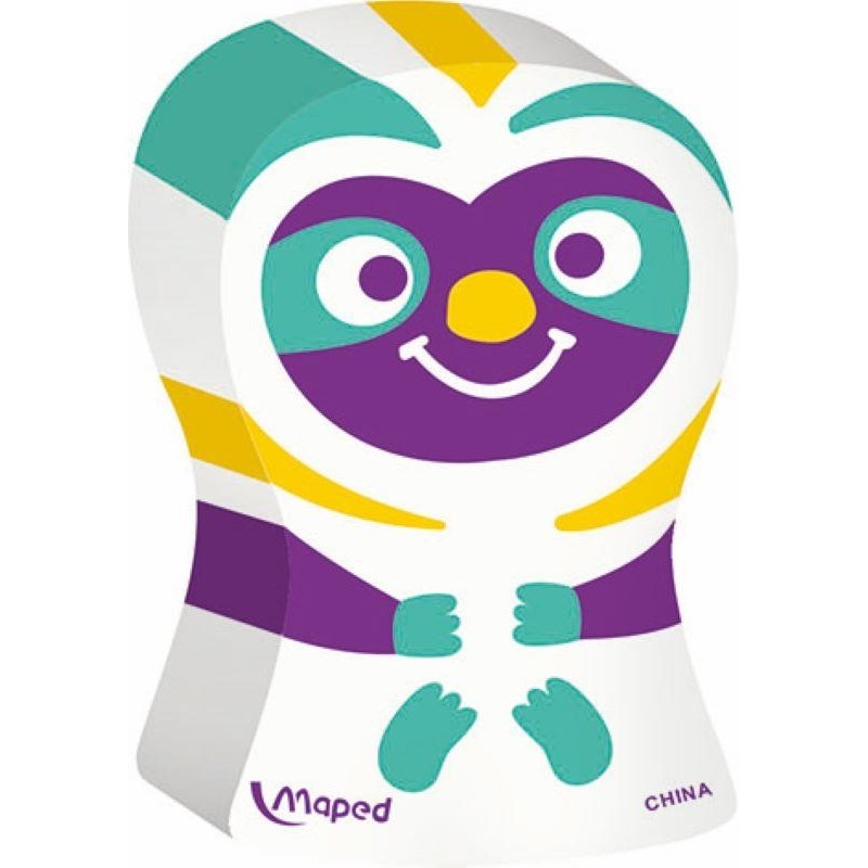 Ластик Maped ERGO FUN,полимер,фигурн.эргономичн,71х125х9,2мм,ассорт,119001