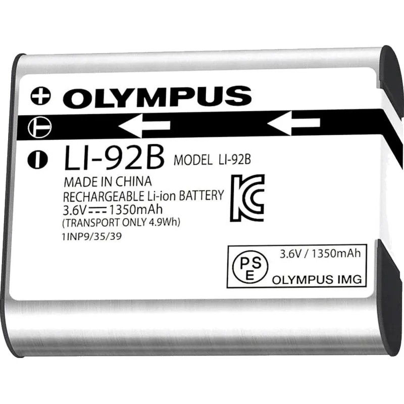 Аккумулятор Olympus Li-92B для Tg-5/6