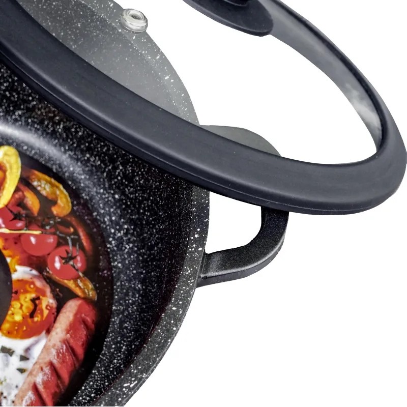 Кастрюля 2 л. с крышкой и литыми ручками Panairo Forrena PRO MAX