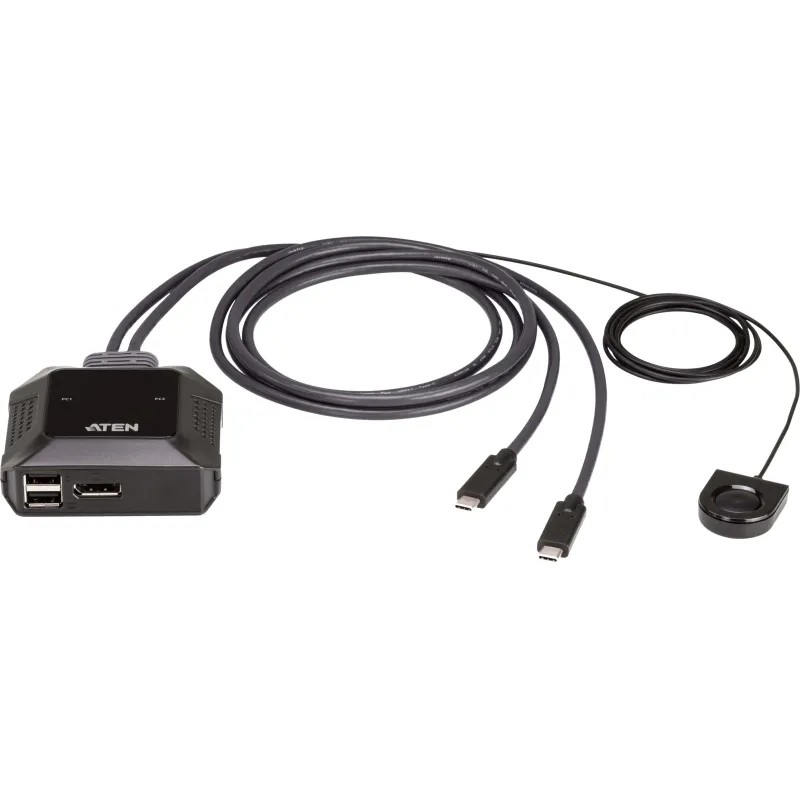 Модуль ATEN 2-порт. USB-C 4K USB KVM with RC (US3312)