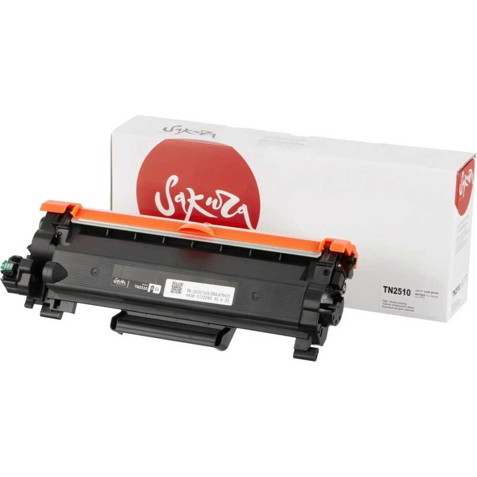 Тонер-картридж Sakura TN-2510 чер. для Brother MFC-L2860DWE/HL-L2400DWE Тонер-картридж Sakura TN-2510 чер. для Brother MFC-L2860DWE/HL-L2400DWE