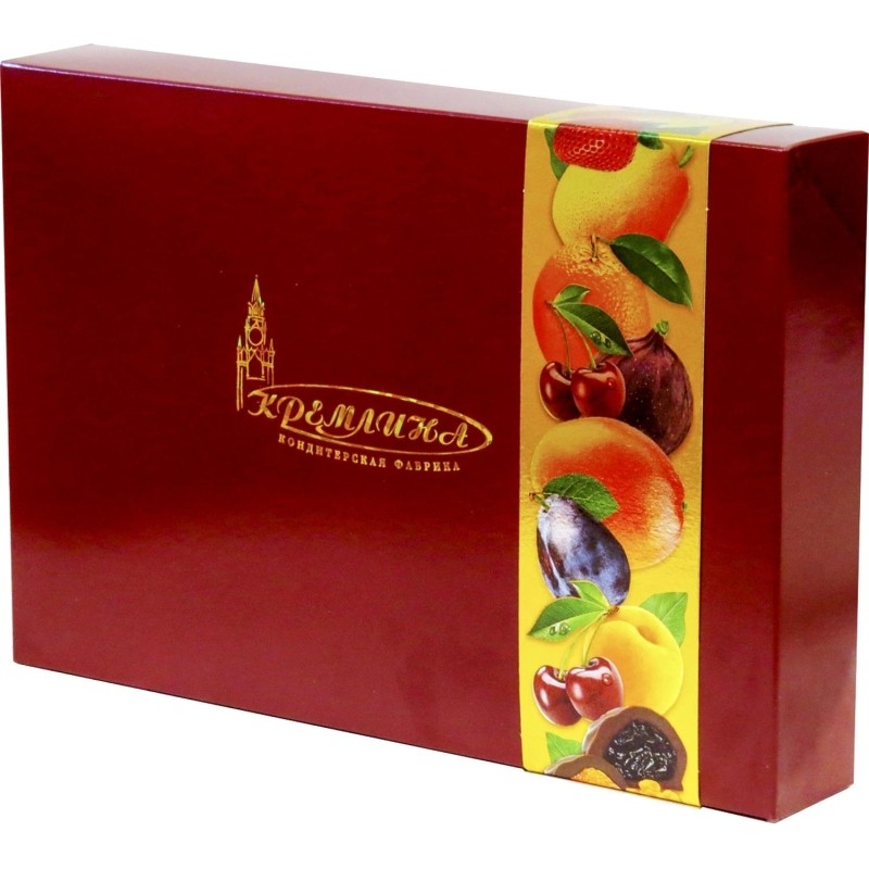 Конфеты Кремлина фрукты в шоколаде, 500г