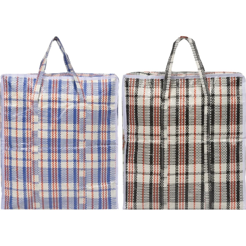 Сумка хозяйственная 35x40x15 Клетка микс 945-109