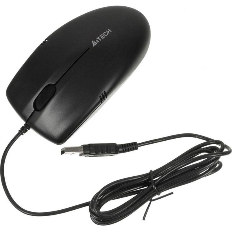 Мышь компьютерная A4Tech V-Track Padless OP-530NU черн, опт (1200dpi) USB