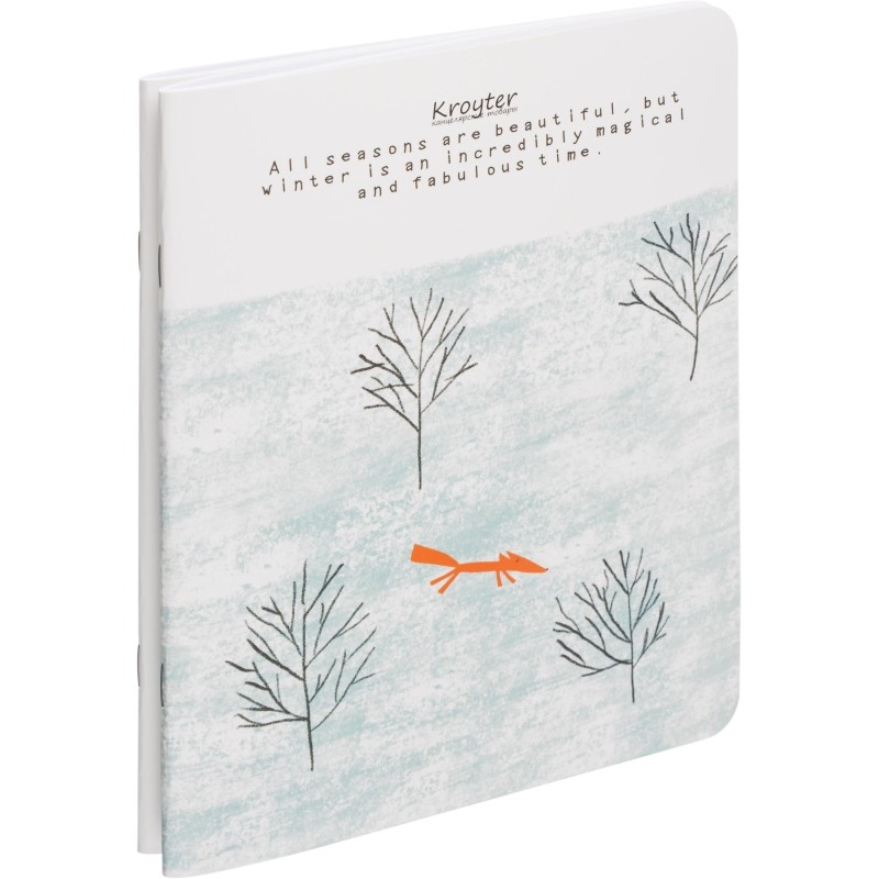 Тетрадь общая Kroyter А5,48л,клетка,скрепка Season, 2 шт/уп.66052