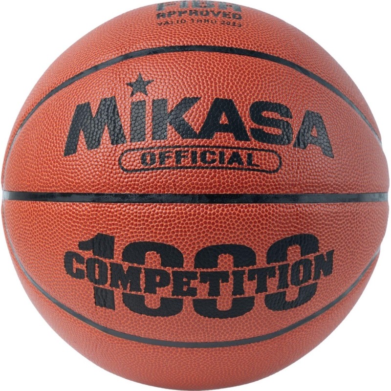 Мяч баск. проф. MIKASA BQ1000, р.7  FIBA Approved корич-оранж-чер