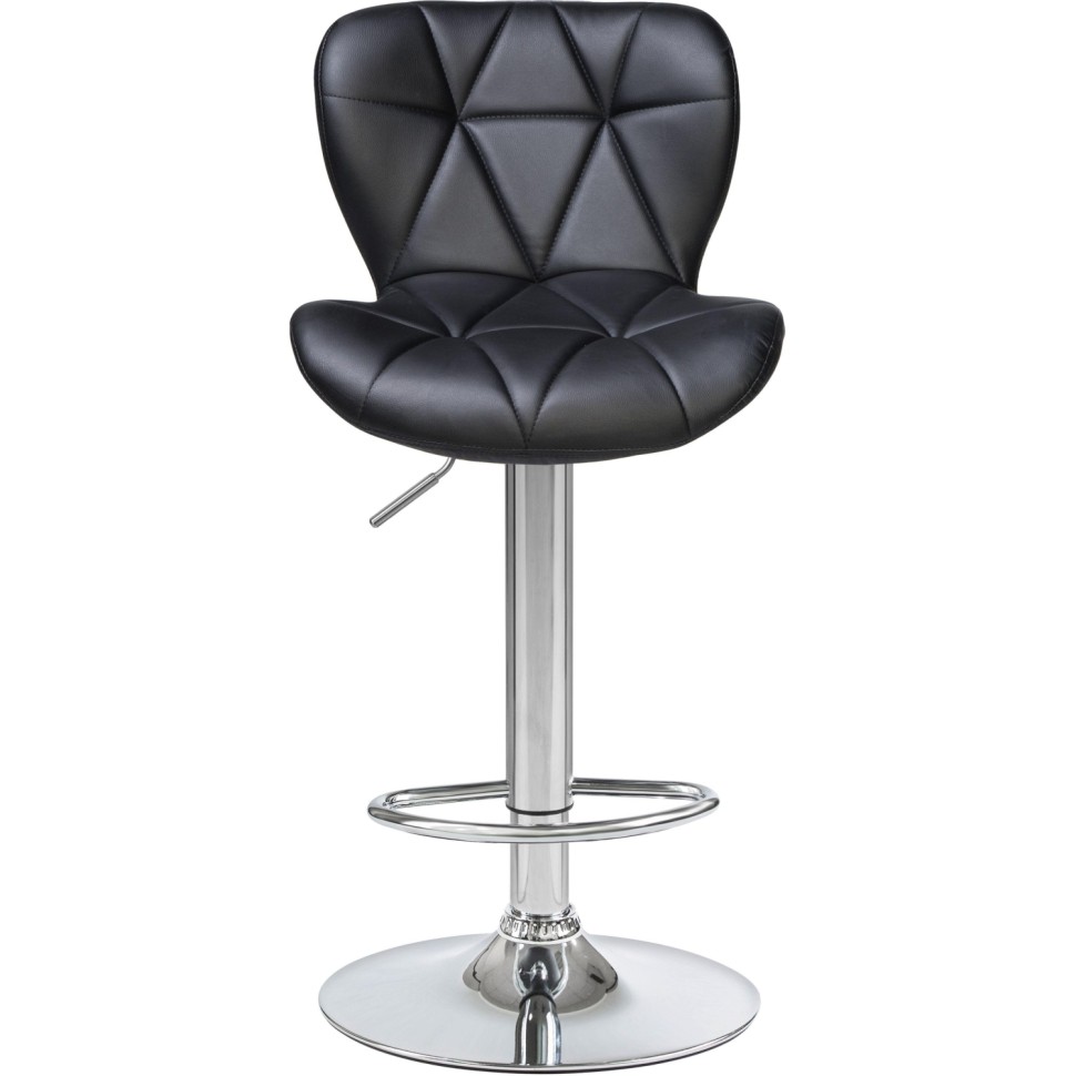 Стул барный LO_DOBRIN BARNY LM-5022-N черный/хром 2шт/уп