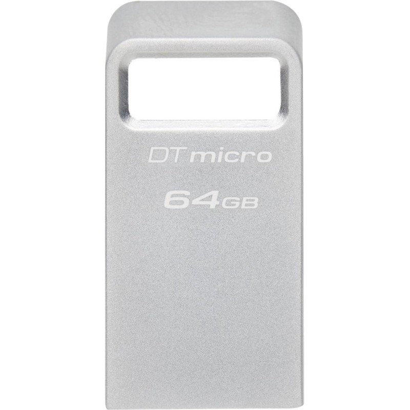 Флеш-память Kingston DataTraveler Micro G2, 64 Гб, USB 3.2, до 200 МБ/с