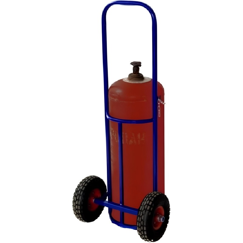 Тележка для газового баллона ПР-1 (фиксация баллона цепь)