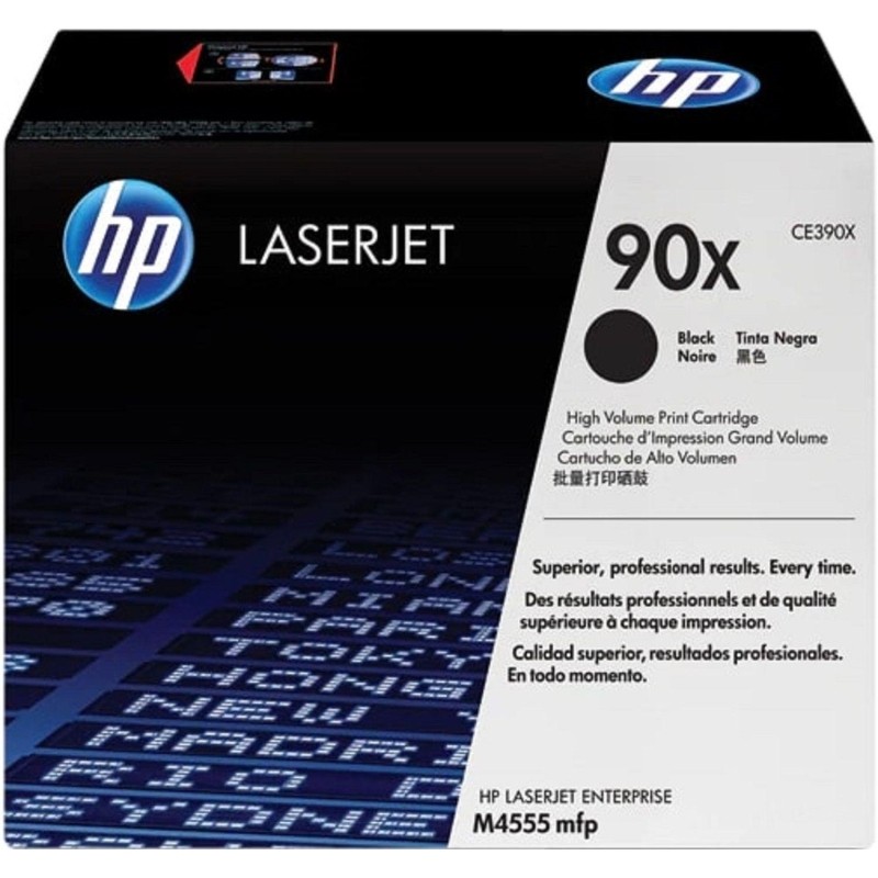 Картридж лазерный HP 90X CE390X чер. пов.емк. для LJ M4555/M602/M603