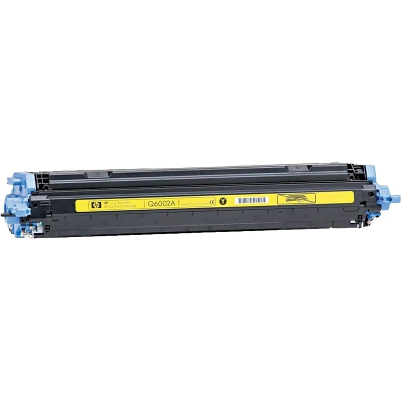 Картридж лазерный HP 124A Q6002A жел. для CLJ 1600/ 2600