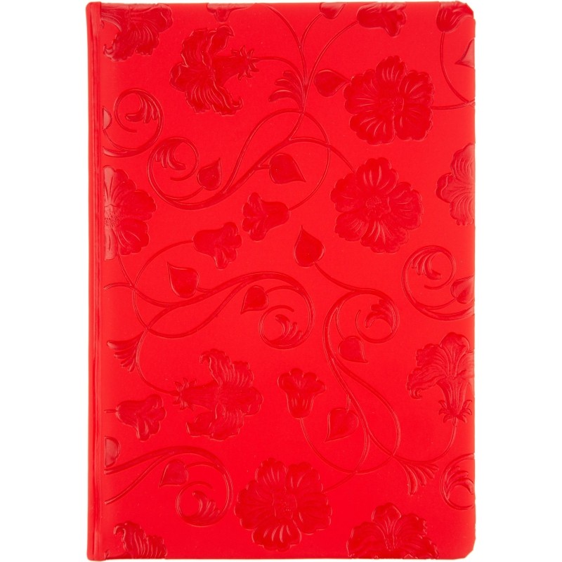 Ежедневник недатированный Attache Selection Campanula, А5, 160 л., алый
