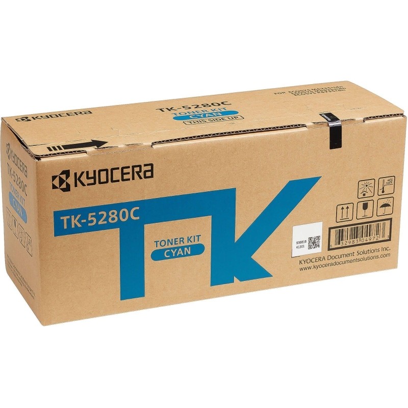 Тонер-картридж Kyocera TK-5280C гол. для P6235/6635
