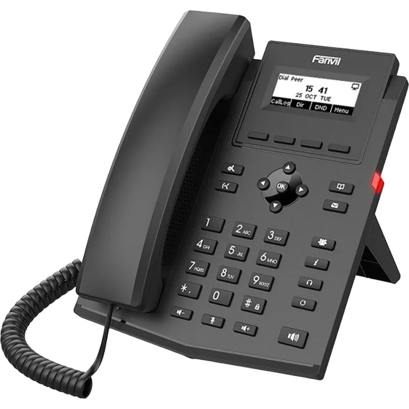 IP-телефон Fanvil X301W 2xE 10/100/1000, 2 SIP Line, POE