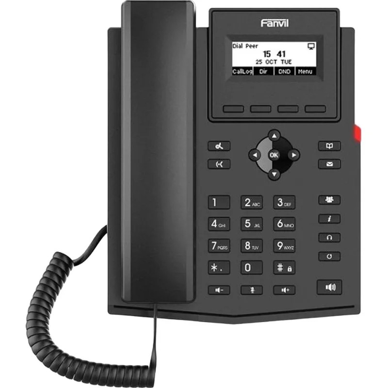 IP-телефон Fanvil X301W 2xE 10/100/1000, 2 SIP Line, POE