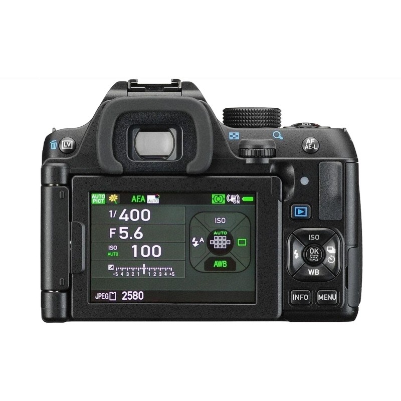 Фотоаппарат Pentax K-70 + объектив DA L 18-55 WR черный (S0016268)