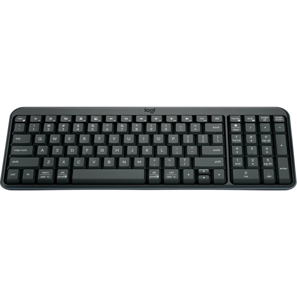 Клавиатура Logitech K251 черный беспроводная BT Multimedia (920-013363)