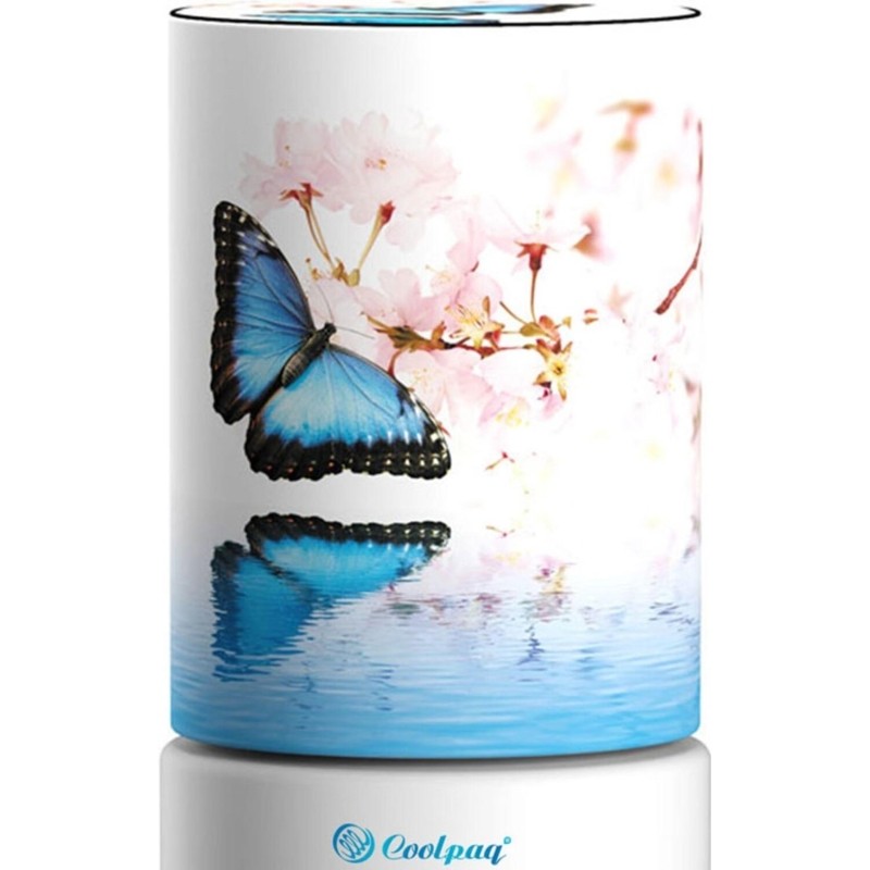 Чехол для бут воды 19л Nature12-03, Cherry Blossom3, Бабочки (для кулера)