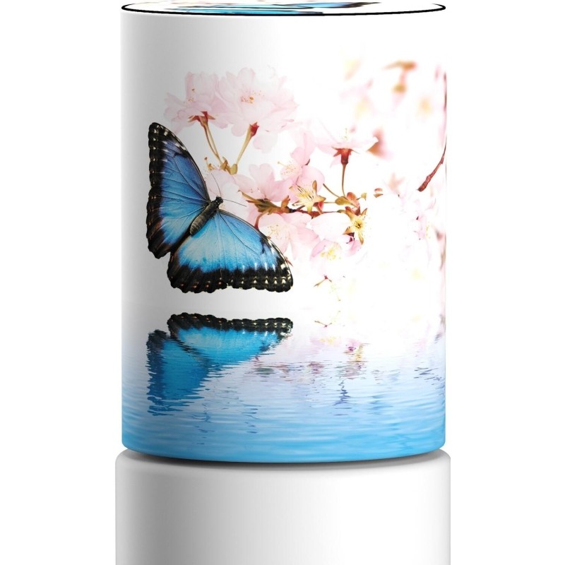 Чехол для бут воды 19л Nature12-03, Cherry Blossom3, Бабочки (для кулера)