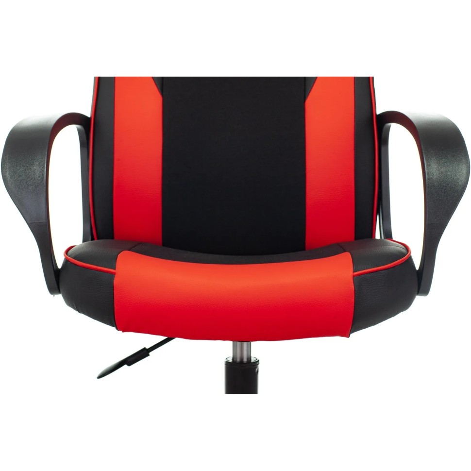 Кресло VB_Echair Easy Game-905 TPU кожзам черный/красный пластик