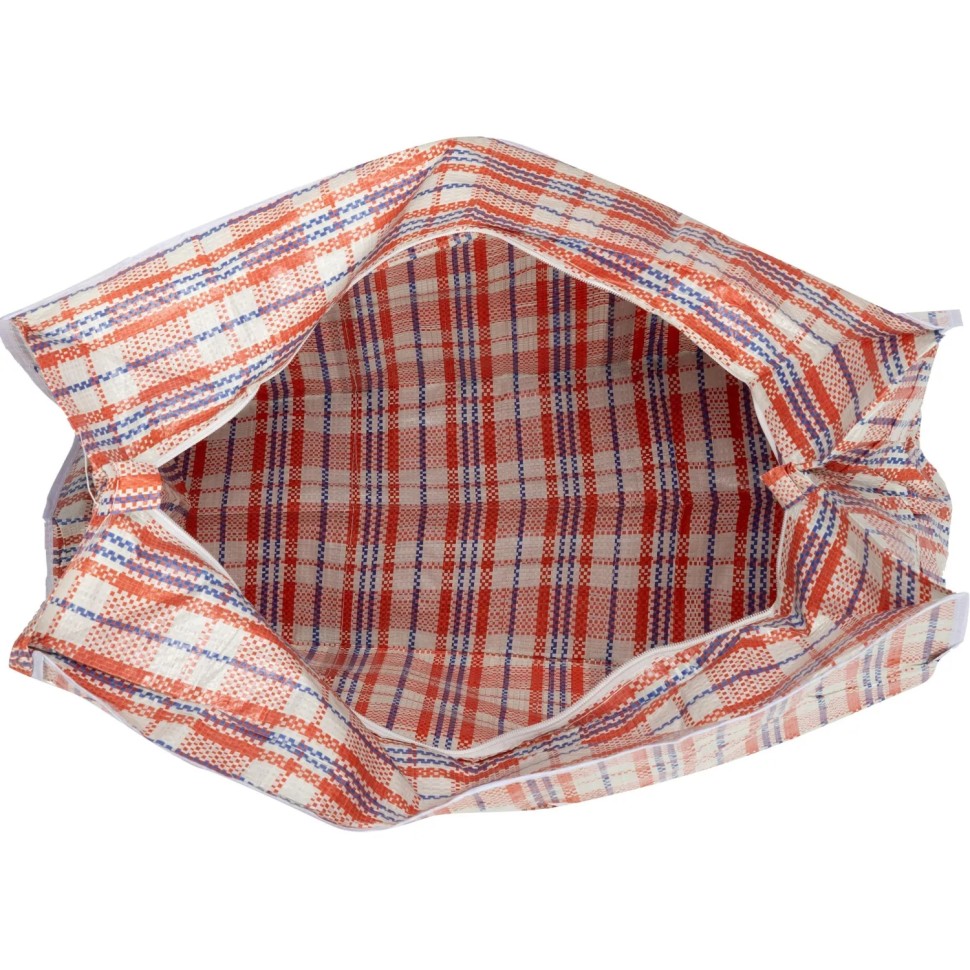 Сумка хозяйственная 70x60x30 Клетка 945-112