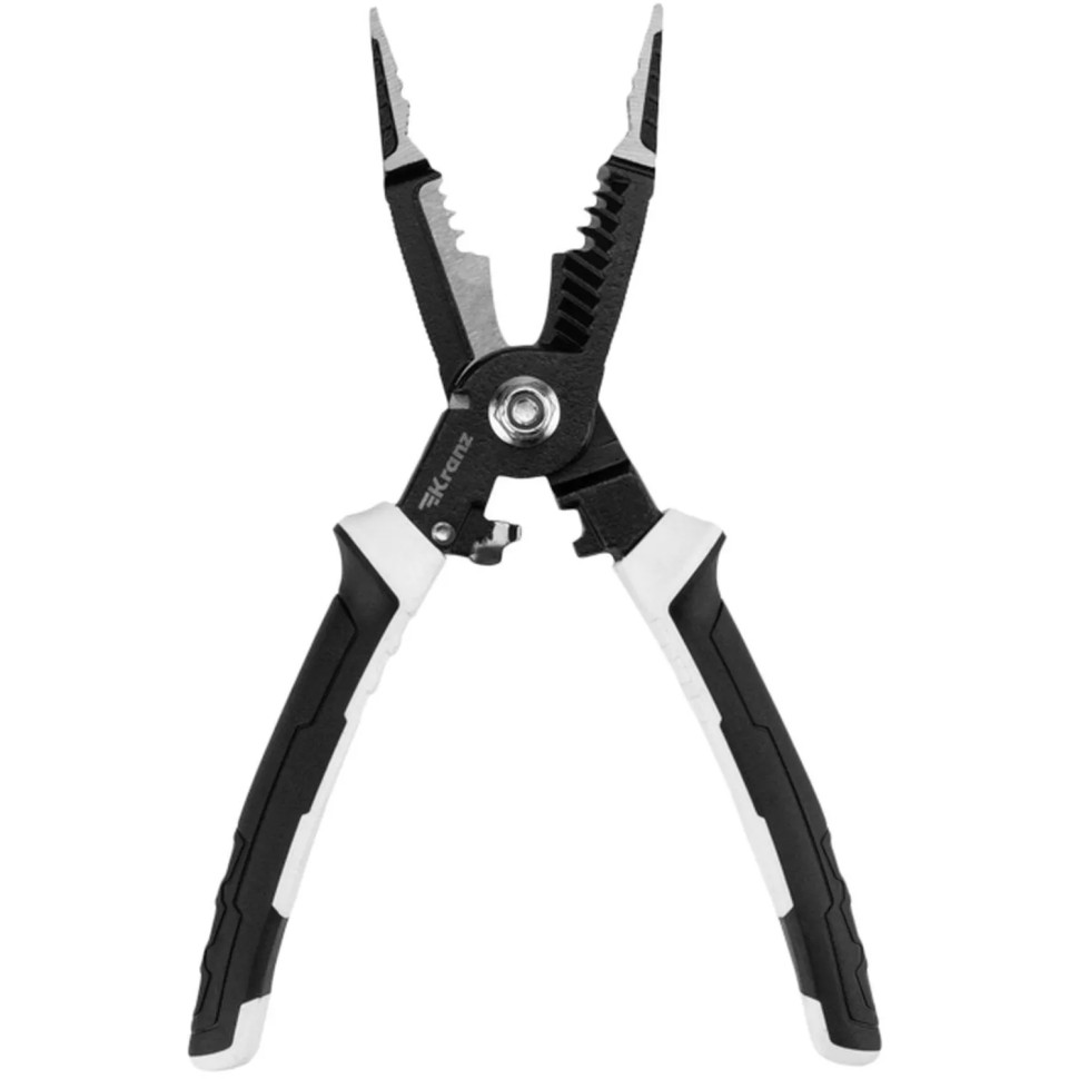 Плоскогубцы профессиональные многофункциональные 200мм KRANZ KR-12-4655-5 Плоскогубцы профессиональные многофункциональные 200мм KRANZ KR-12-4655-5